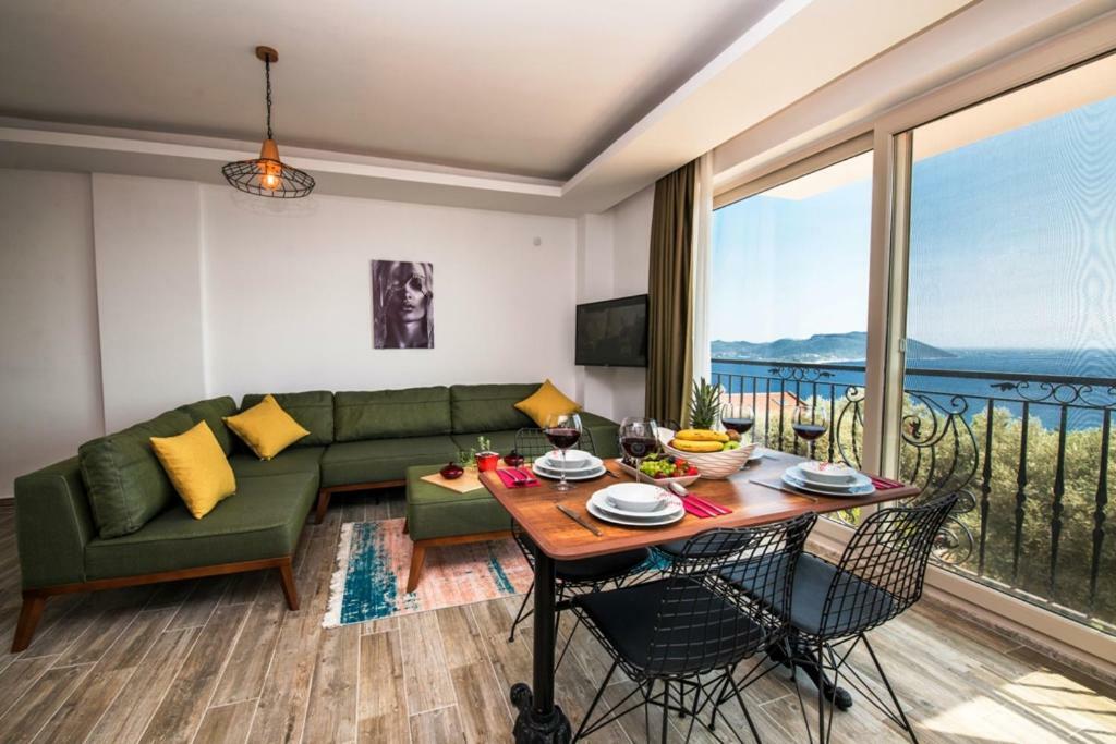 Panorama Kas Apart Otel ภายนอก รูปภาพ