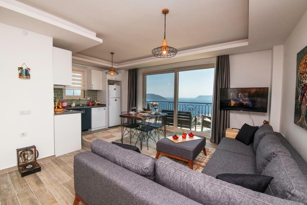 Panorama Kas Apart Otel ภายนอก รูปภาพ