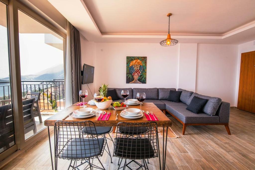 Panorama Kas Apart Otel ภายนอก รูปภาพ